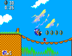 Sonic The Hedgehog (SMS)   © Sega 1991    7/12