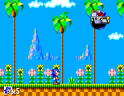 Sonic The Hedgehog (SMS)   © Sega 1991    8/12