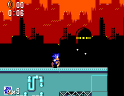Sonic The Hedgehog (SMS)   © Sega 1991    11/12