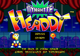 Dynamite Headdy   © Sega 1994   (SMD)    1/5