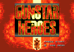 Gunstar Heroes (SMD)   © Sega 1993    1/6