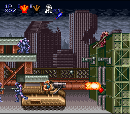 Contra III: The Alien Wars (SNES)   © Konami 1992    5/8