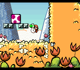 Super Mario World 2: Yoshi's Island (SNES)   © Nintendo 1995    2/3