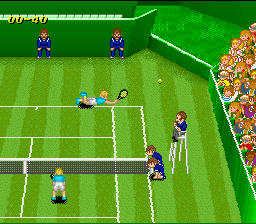 Super Tennis (SNES)   © Nintendo 1991    4/4