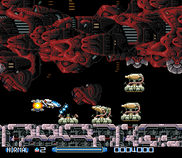 Super R-Type (SNES) &nbsp; &copy; Irem 1991 &nbsp;  4/4