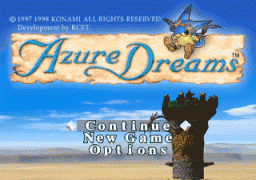 Azure Dreams (PS1)   © Konami 1997    1/3