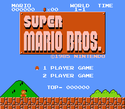 Super Mario Bros. (NES)   © Nintendo 1985    1/3