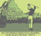 PGA European Tour (GB)   © Malibu 1995    1/3