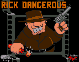 Rick Dangerous (AMI)   © Firebird 1989    1/5