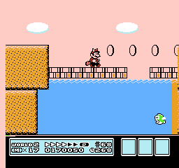 Super Mario Bros. 3 (NES)   © Nintendo 1988    23/40