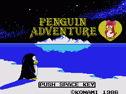 Penguin Adventure (MSX)   © Konami 1986    1/3