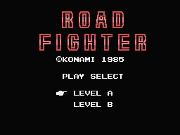 Road Fighter (MSX)   © Konami 1985    1/2