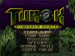 Turok: Dinosaur Hunter   © Acclaim 1997   (N64)    1/4