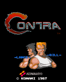 Contra (ARC)   © Konami 1987    1/4