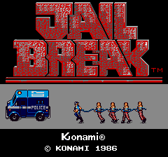 Jail Break (ARC)   © Konami 1986    1/3
