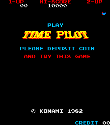 Time Pilot   © Konami 1982   (ARC)    1/3