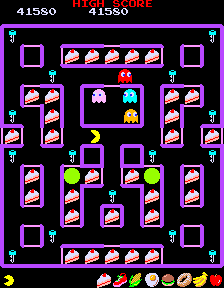 Super Pac-Man (ARC)   © Namco 1982    4/5