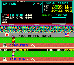 Hyper Olympic (ARC)   © Konami 1983    2/4