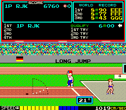 Hyper Olympic (ARC)   © Konami 1983    3/4