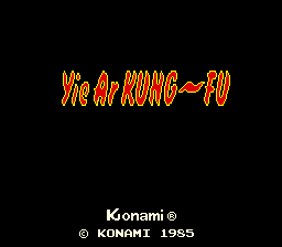 Yie Ar Kung-Fu (ARC)   © Konami 1985    1/4