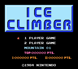 Ice Climber (NES)   © Nintendo 1985    1/5
