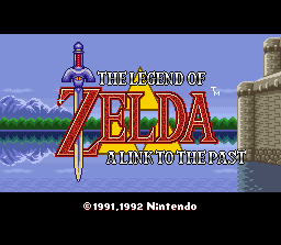 The Legend Of Zelda: A Link To The Past   © Nintendo 1991   (SNES)    1/3
