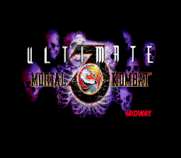 Ultimate Mortal Kombat 3 (SMD)   © Acclaim 1996    1/4