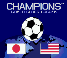 Champions World Class Soccer (SMD)   © Flying Edge 1993    4/4