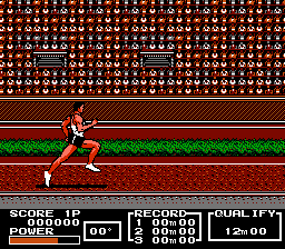 Track & Field II (NES)   © Konami 1989    2/3