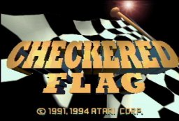 Checkered Flag (JAG)   © Atari Corp. 1994    1/5