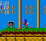 Sonic The Hedgehog Chaos (GG)   © Sega 1993    2/3