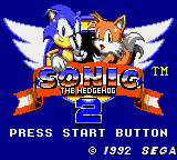 Sonic The Hedgehog 2 (GG)   © Sega 1992    1/2