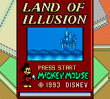 Land Of Illusion (GG)   © Sega 1993    1/2