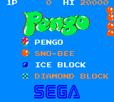 Pengo (GG)   © Sega 1990    1/2