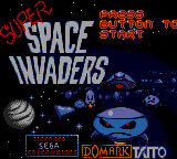 Super Space Invaders (GG)   © Domark 1993    1/2