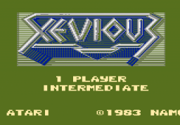 Xevious (7800)   © Atari Corp. 1987    1/17