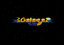 Galaga (7800)   © Atari Corp. 1987    1/3