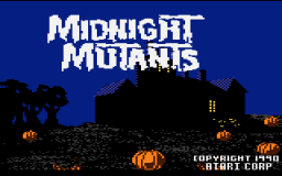 Midnight Mutants (7800)   © Atari Corp. 1990    1/6