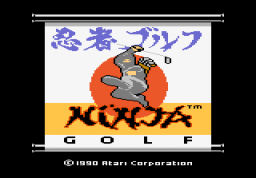 Ninja Golf (7800)   © Atari Corp. 1990    1/19