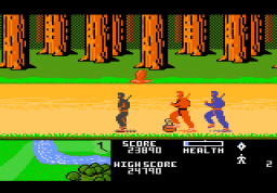 Ninja Golf (7800)   © Atari Corp. 1990    17/19