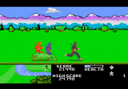 Ninja Golf (7800)   © Atari Corp. 1990    18/19