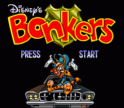 Bonkers (SNES)   © Capcom 1994    1/4