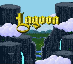 Lagoon (SNES)   © Kemco 1991    1/5