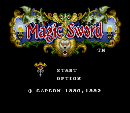 Magic Sword (SNES)   © Capcom 1992    1/6