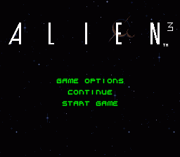 Alien 3 (SNES)   © LJN 1993    2/3