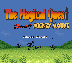 Magical Quest (SNES)   © Capcom 1992    1/3