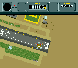 Pilotwings (SNES) &nbsp; &copy; Nintendo 1990 &nbsp;  5/8