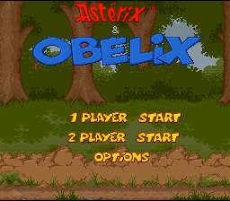 Astrix & Obelix (SNES)   © Infogrames 1995    1/3