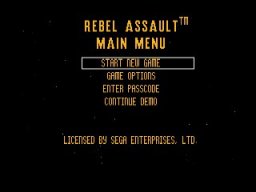 Star Wars: Rebel Assault (MCD)   © JVC 1993    1/4