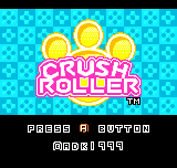 Crush Roller (NGPC)   © SNK 1999    1/3